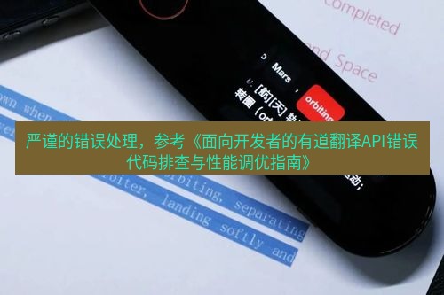 有道翻译官网 严谨的错误处理，参考《面向开发者的有道翻译API错误代码排查与性能调优指南》