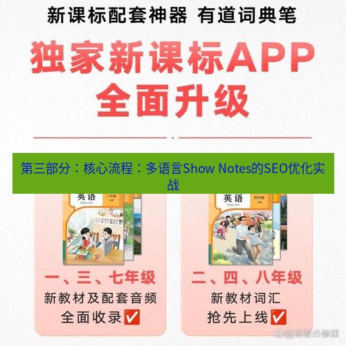 有道翻译官网 第三部分：核心流程：多语言Show Notes的SEO优化实战