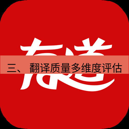 有道翻译官网 三、 翻译质量多维度评估