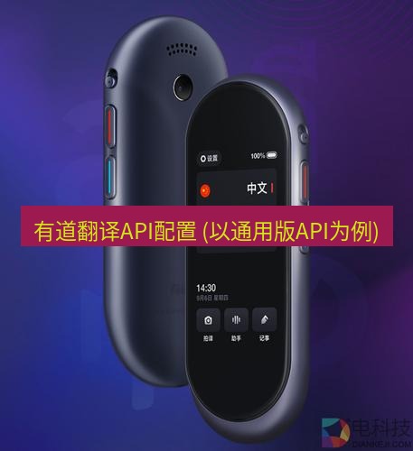 有道翻译官网 有道翻译API配置 (以通用版API为例)