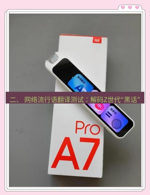 有道翻译官网 二、 网络流行语翻译测试：解码Z世代“黑话”