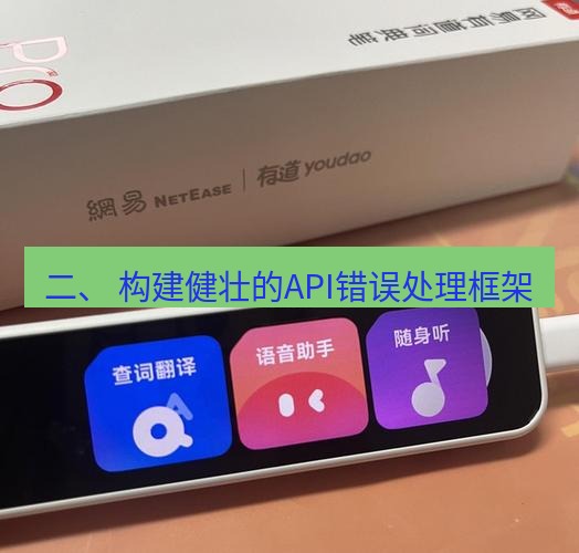 有道翻译官网 二、 构建健壮的API错误处理框架
