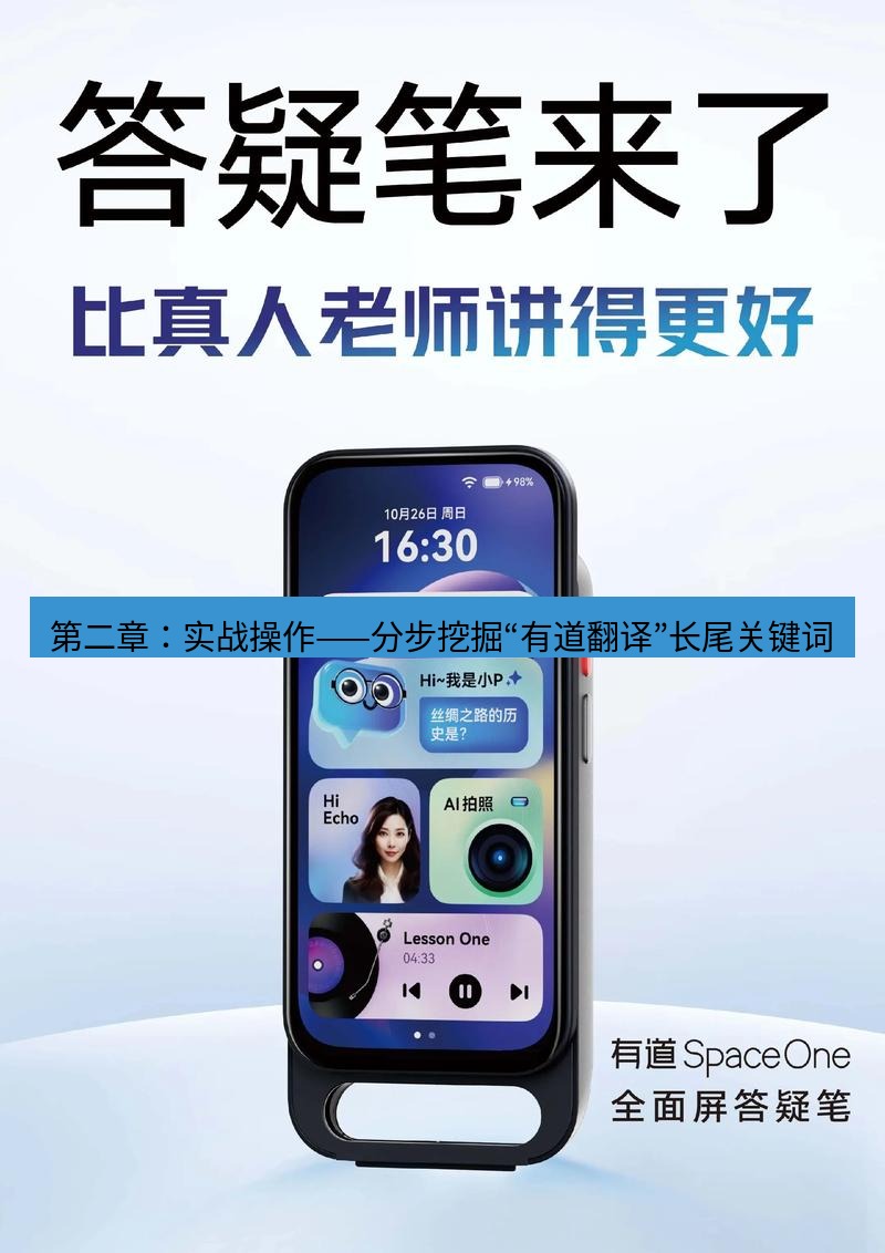 有道翻译官网 第二章：实战操作——分步挖掘“有道翻译”长尾关键词