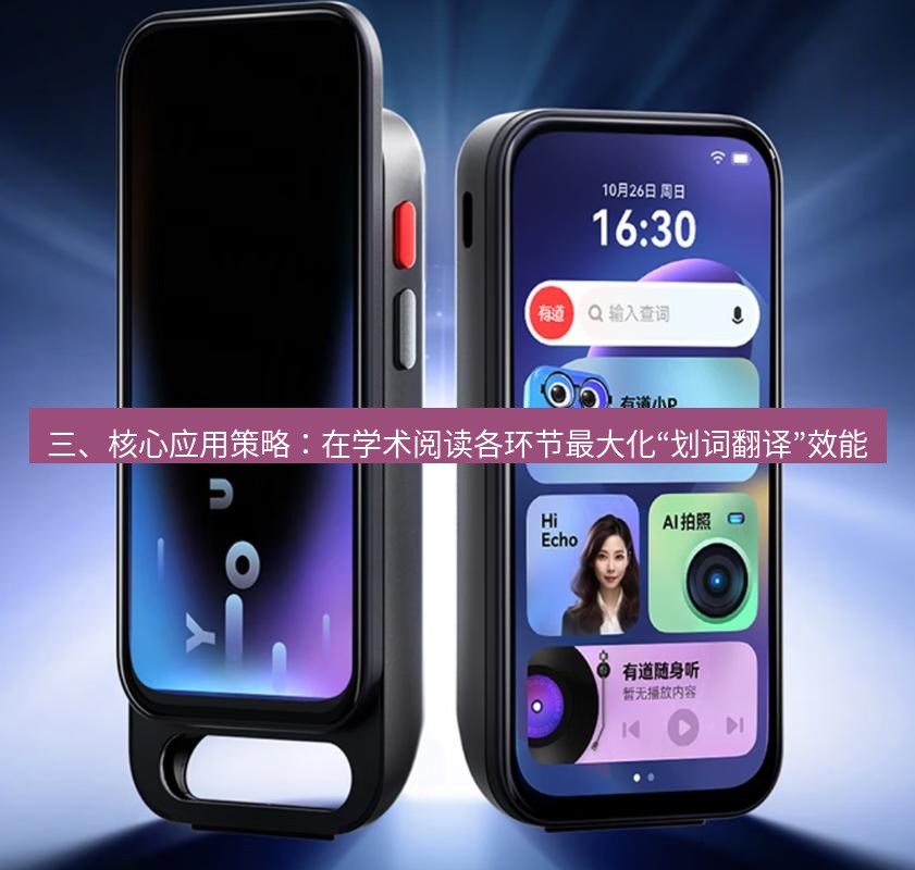 有道翻译官网 三、核心应用策略：在学术阅读各环节最大化“划词翻译”效能