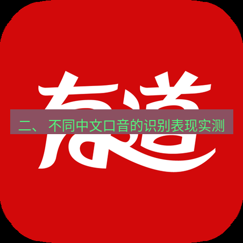 有道翻译官网 二、 不同中文口音的识别表现实测
