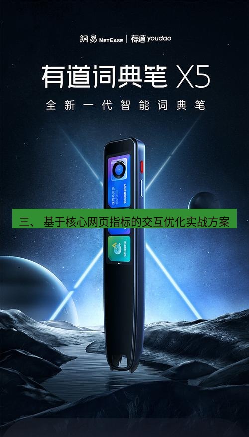 有道翻译官网 三、 基于核心网页指标的交互优化实战方案