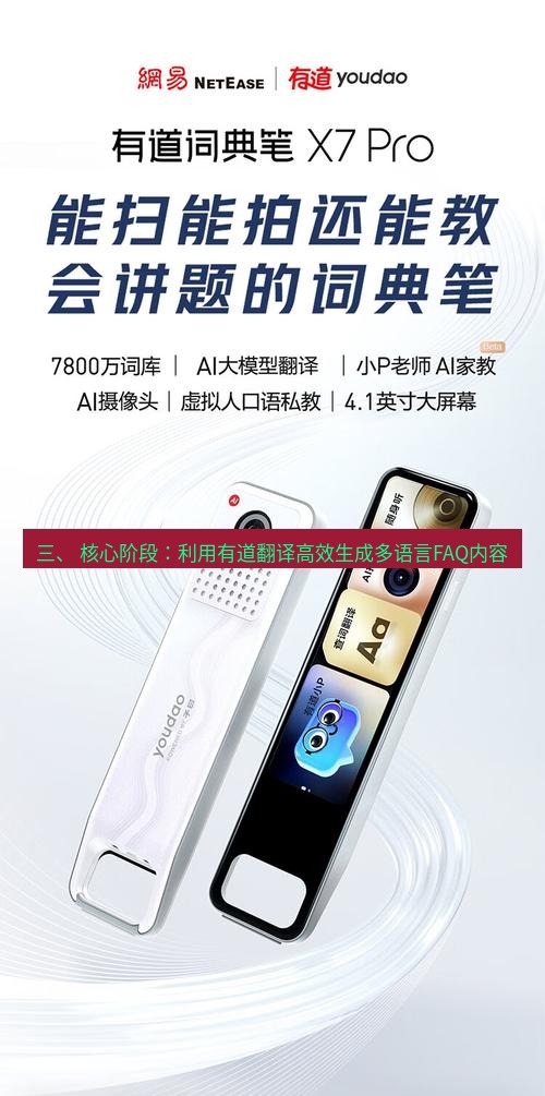 有道翻译官网 三、 核心阶段：利用有道翻译高效生成多语言FAQ内容