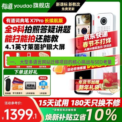 有道翻译官网 一、 大型多语言网站迁移项目的核心挑战与SEO考量