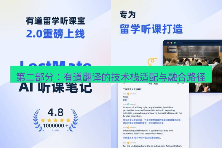 有道翻译官网 第二部分：有道翻译的技术栈适配与融合路径