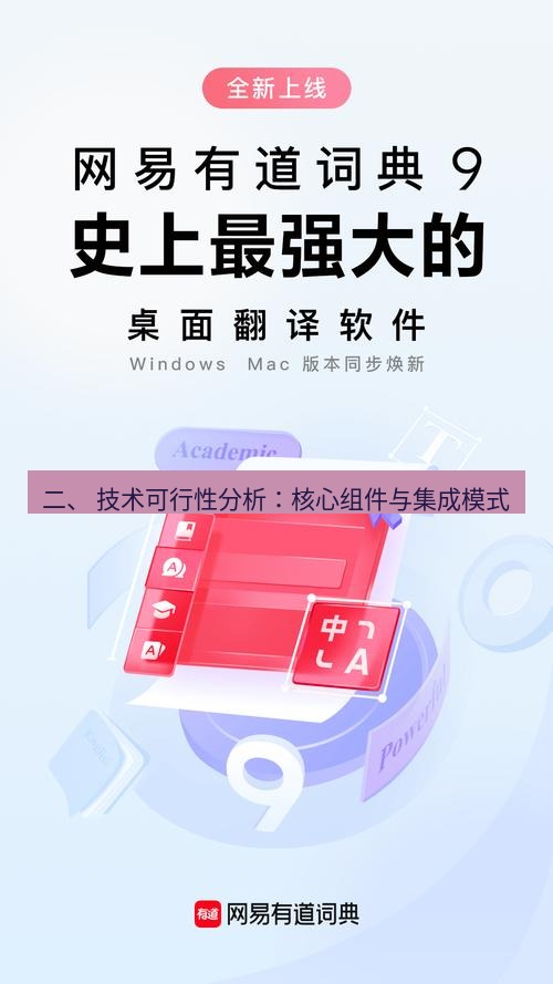有道翻译官网 二、 技术可行性分析：核心组件与集成模式