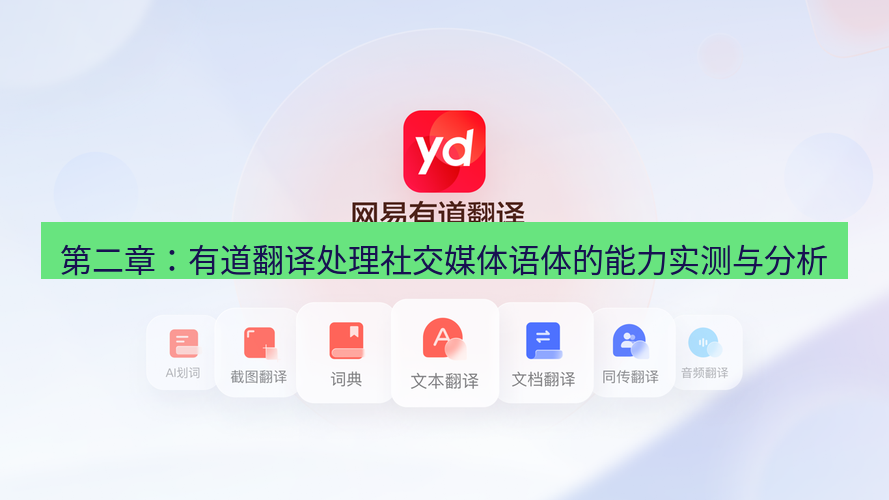 有道翻译官网 第二章：有道翻译处理社交媒体语体的能力实测与分析